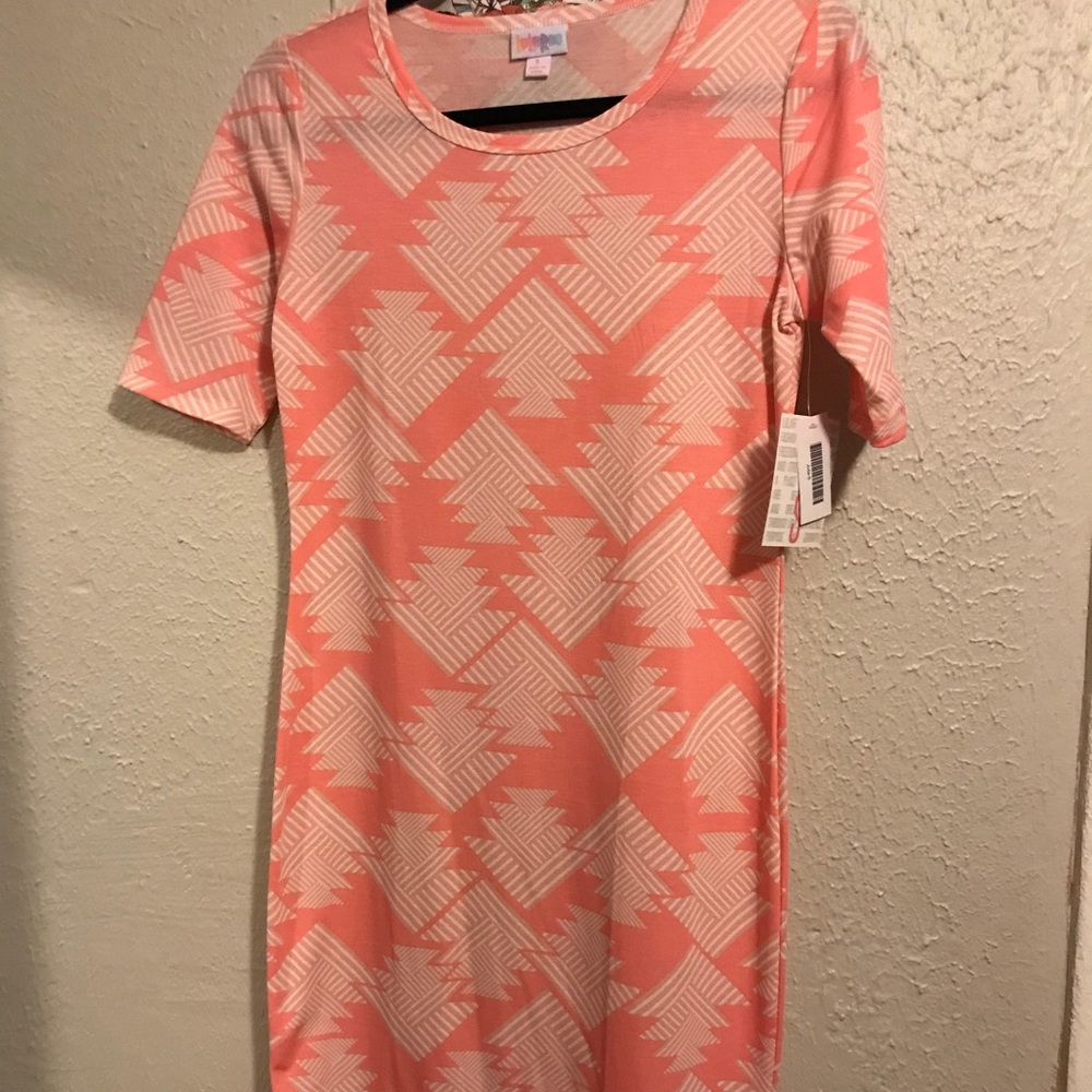 BNWT Lularoe Julia Aztec dress small